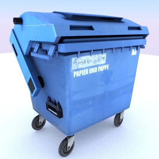 garbage container with ragdoll settings preview image 1